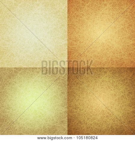 Abstract Yellow Scratched Background