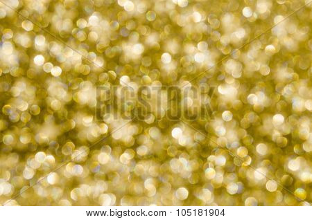 Gold Bokeh