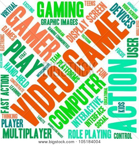 Video Game Word Cloud