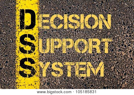 Business Acronym Dss As Decision Support System