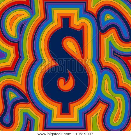 Groovy Money - Rainbow Dollar