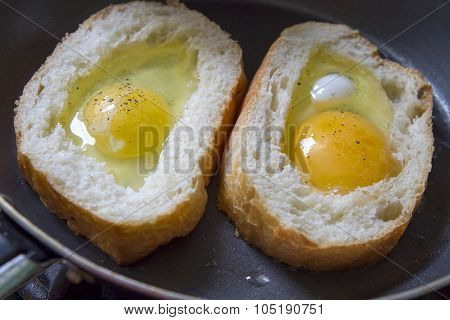 Fried Egg Bread