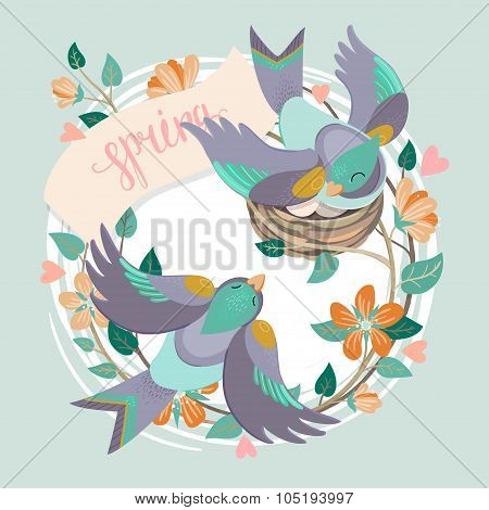Birds Card