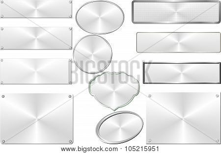 Silver Plaques