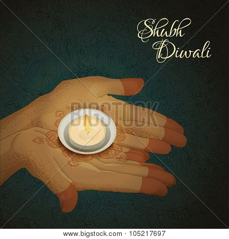 Diwali greeting card