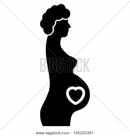 Pregnant Female Icon