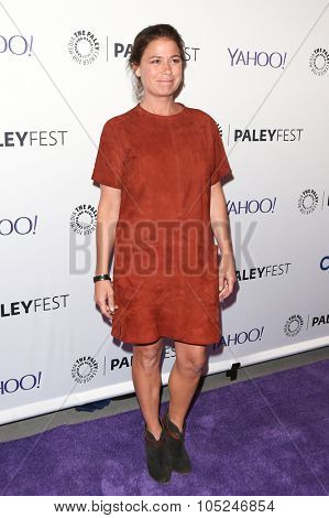 NEW YORK-OCT 12: Maura Tierney attends 'The Affair' screening at PaleyFest New York 2015 at The Paley Center for Media on October 12, 2015 in New York City.