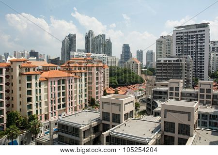 Business District Of Singapore