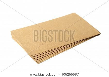 Mustard Plasters Isolated On White Background