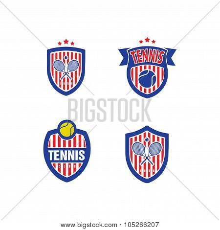 Tennis Vector Logo Template
