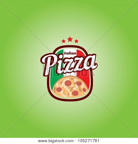 Pizzeria Vector Logo Template