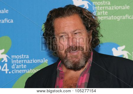 VENICE - SEPT 4:Director Julian Schnabel attends the Lou Reed's Berlin photocall during Day 7 of the 64th Venice Film Festival on September 4, 2007 in Venice, Italy.