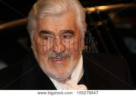 BERLIN - FEBRUARY 13: Mario Adorf  attends the 'Shutter Island' Premiere during day three of the 60th Berlin International Film Festival at the Berlinale Palast on February 13, 2010 in Berlin, Germany