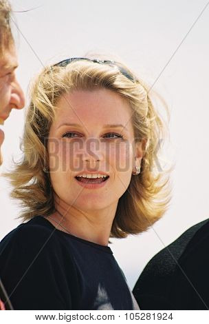 CANNES, FRANCE - MAY 12:  Bridget Fonda attends the photocall 