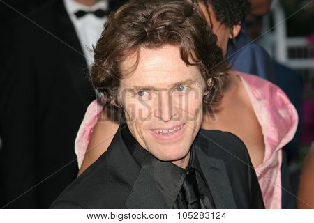 CANNES, FRANCE - MAY 16: Willem Dafoe    attends the preview of 'Manderlay', Lars Von Trier's movie, at the Grand Theatre Lumiere on May 16, 2005 in Cannes, France.
