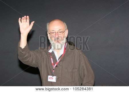 MOSCOW - JUNE 25 : Director Bertrand Blier attends the press conference at the 28th International Moscow Film Festival on June 25, 2006 in Moscow,