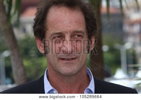 CANNES, FRANCE - MAY 18: Actor Vincent Lindon attends the 'Pater' photocall at the Palais des Festivals during the 64th Cannes Film Festival on May 18, 2011 in Cannes, France