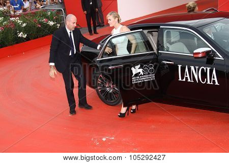 VENICE, ITALY - SEPTEMBER 02: Actress Kate Winslet attends 'Mildred Pierce' Premiere at Palazzo del Cinema on September 2, 2011 in Venice, Italy.