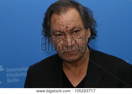 BERLIN, GERMANY - FEBRUARY 10: French director Tony Gatlif gives a press conference to present the film 'Indignados' of the 62 Berlin Festival at the Hyatt on February 10, 2012 in Berlin, Germany.