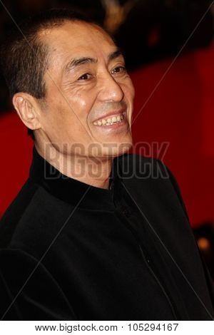 BERLIN, GERMANY - FEBRUARY 13: Director Zhang Yimou attends 'The Flowers of War' Premiere during  of the 62nd Berlin  Film Festival at the Berlinale Palast on February 13, 2012 in Berlin, Germany.