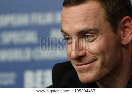BERLIN, GERMANY - FEBRUARY 15: Actor Michael Fassbender attends the 'Haywire' Press Conference during of the 62nd Berlin  Film Festival at the Grand Hyatt on February 15, 2012 in Berlin, Germany.