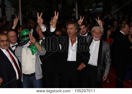 CANNES, FRANCE - MAY 25:  Bernard-Henri Levy attends the 'Cosmopolis' Premiere during the 65th Cannes Film Festival at Palais des Festivals on May 25, 2012 in Cannes, France