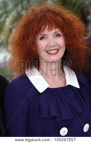CANNES, FRANCE - MAY 21: Actress Sabine Azema poses at 'Vous N'avez Encore Rien Vu' Photocall during the 65th Annual Cannes Film Festival at Palais des Festivals on May 21, 2012 in Cannes, France.
