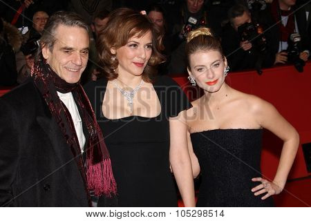 BERLIN, GERMANY - FEBRUARY 13: Melanie Laurent attend the 'Night Train to Lisbon' Premiere during the 63rd Berlinale Festival at the Berlinale Palast on February 13, 2013 in Berlin, Germany.