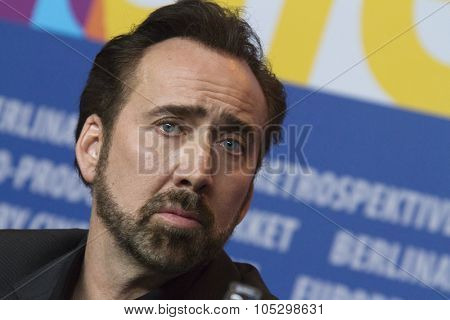 BERLIN, GERMANY - FEBRUARY 15: Nicolas Cage attends 'The Croods' press conference at the 63rd Berlinale International Film Festival on February 15, 2013 in Berlin, Germany.