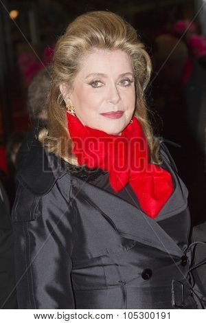 BERLIN, GERMANY - FEBRUARY 15: Actress Catherine Deneuve attends the 'On My Way' premiere during the 63rd Berlinale International Film Festival on February 15, 2013 in Berlin, Germany.