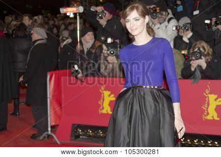 BERLIN, GERMANY - FEBRUARY 10: Louise Bourgoin attends the 'The Nun' Premiere during the 63rd Berlinale  Film Festival at Berlinale Palast on February 10, 2013 in Berlin, Germany.