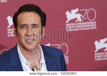 VENICE, ITALY - AUGUST 30: Actor Nicolas Cage attends the 'Joe' Photocall during The 70th Venice International Film Festival at Palazzo Del Casino on August 30, 2013 in Venice, Italy.