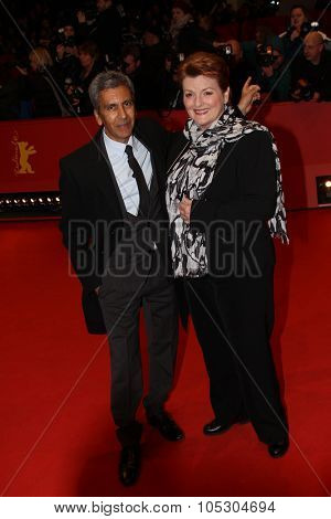 BERLIN, GERMANY - FEBRUARY 07: Brenda Blethyn attends the 'Two Men in Town' (La voie de l'ennemi) premiere during 64th Berlinale Film Festival at  Palast on February 7, 2014 in Berlin, Germany.