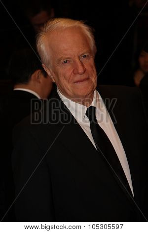 BERLIN, GERMANY - FEBRUARY 15: Andre Dussollier arrives for the closing ceremony during 64th Berlinale  Festival at Berlinale Palast on February 15, 2014 in Berlin, Germany. 