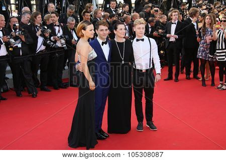 CANNES, FRANCE - MAY 24: Xavier Dolan attend the Closing Ceremony and 'A Fistful of Dollars' Screening during the 67th Annual Cannes Film Festival on May 24, 2014 in Cannes, France.