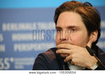 BERLIN, GERMANY - FEBRUARY 05: Daniel Bruehl, Darren Aronofsky, Audrey Tautou,   attend the Jury press conference  during the 65th Berlinale at Grand Hyatt Hotel on February 5, 2015 in Berlin, Germany