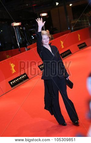 BERLIN, GERMANY - FEBRUARY 06: Charlotte Rampling  attend the '45 Years' premiere during the 65th Berlinale International Film Festival at Berlinale Palace on February 6, 2015 in Berlin, Germany