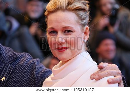 BERLIN, GERMANY - FEBRUARY 08:  Laura Linney attends the 'Mr. Holmes' premiere during the 65th Film Festival at Berlinale Palace on February 8, 2015 in Berlin, Germany.