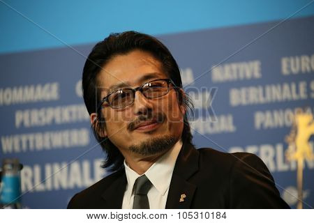 BERLIN, GERMANY - FEBRUARY 08: Hiroyuki Sanada attends a press conference of the film 'Mr Holmes' presented in the competition of the 65th Film Festival Berlinale in Berlin, on February 8, 2015