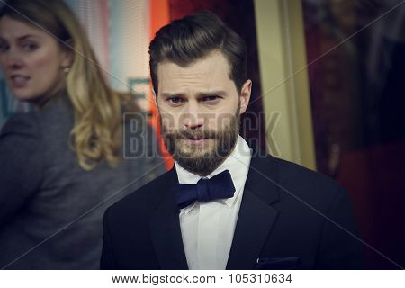 BERLIN, GERMANY - FEBRUARY 11: Jamie Dornan attends the 'Fifty Shades of Grey' premiere during the 65th Berlinale Film Festival at Zoo Palast on February 11, 2015 in Berlin, Germany.