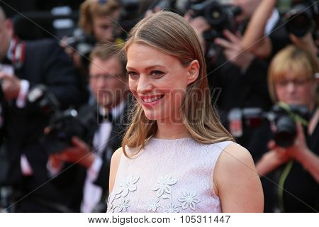  Heike Makatsch attends the Premiere of 'Irrational Man' during the 68th annual Cannes Film Festival on May 15, 2015 in Cannes, France.
