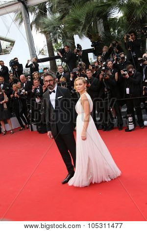 Emmanuelle Beart attends the Premiere of 'Irrational Man' during the 68th annual Cannes Film Festival on May 15, 2015 in Cannes, France.