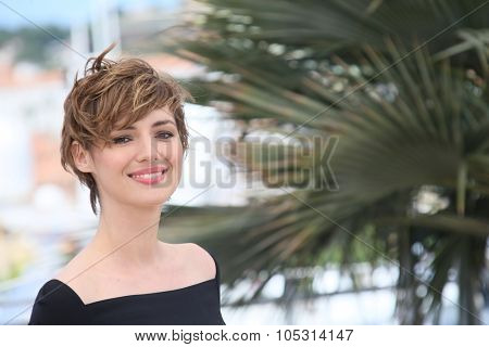 Actress Louise Bourgoin attends the 'Je Suis Un Soldat' ('I Am A Soldier') Photocall during the 68th annual Cannes Film Festival on May 20, 2015 in Cannes, France.