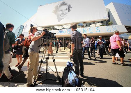 Atmospher during the 68th annual Cannes Film Festival on May 16, 2015 in Cannes, France.