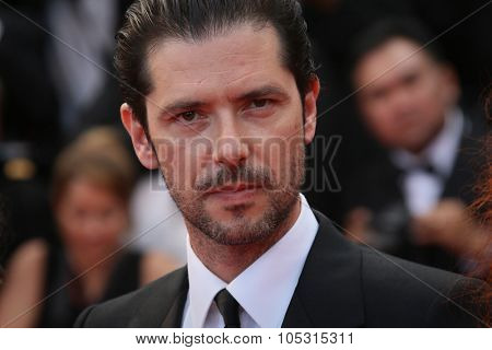 Melvil Poupaud  attends the 'Sicario' premiere during the 68th annual Cannes Film Festival on May 19, 2015 in Cannes, France.