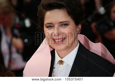 Isabella Rossellini attends the 'Macbeth' Premiere during the 68th annual Cannes Film Festival on May 23, 2015 in Cannes, France.