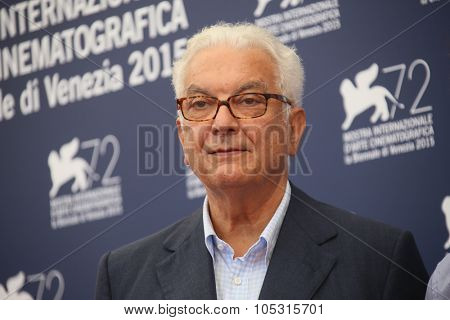 Paolo Baratta  attends the Jury Photocall during the 72nd Venice Film Festival on September 2, 2015 in Venice, Italy.