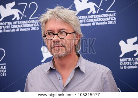Christian Vincent attends a photocall for 'L'Hermine' during the 72nd Venice Film Festival at Palazzo del Casino on September 6, 2015 in Venice, Italy.