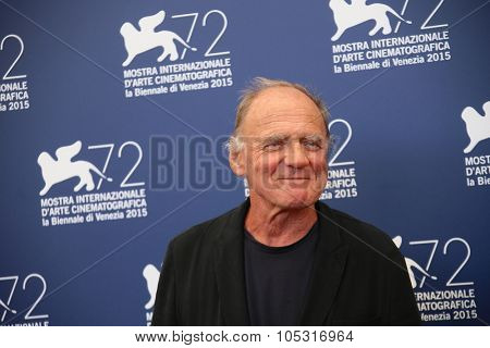 Bruno Ganz attends a photocall for 'Remember' during the 72nd Venice Film Festival at Palazzo del Casino on September 10, 2015 in Venice, Italy.