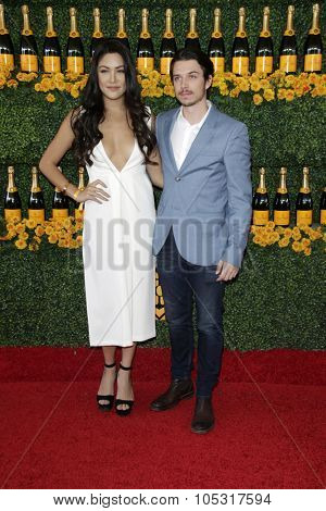 LOS ANGELES - OCT 17:  Jamie Charoen, James Chardon at the Sixth-Annual Veuve Clicquot Polo Classic at the Will Rogers State Historic Park on October 17, 2015 in acific Palisades, CA
